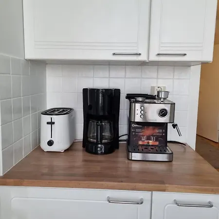 3 Rooms, Airport 3km, Private Parking, Sauna Apartment